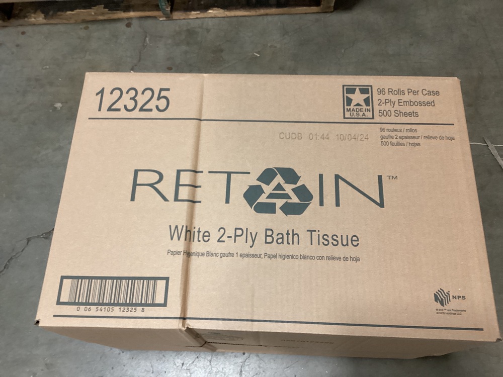 NPS Holdings LLC 12325 Retain™ Universal 2-Ply Conventional Bath