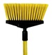 A Picture of product BEB-431309Y Multi-Angle Lite Vertical Sweep - 4' Yellow FG Handle - Yellow Flagged