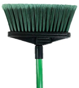 Multi-Angle Lite Vertical Sweep- 4' Green FG Handle - Green Flagged