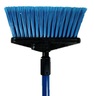 A Picture of product BEB-431309B Multi-Angle Lite Vertical Sweep- 4' Blue FG Handle - Blue Flagged