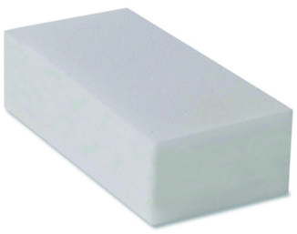 Americo® Melamine Block Erasing Sponge, 4.75 x, 2.65, 1.12" Thick, White, 24/Carton