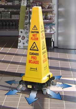 Bissell Commercial Hurricone Cordless Floor Drying Cone Dolly. ***SPECIAL ORDER *** NON-RETURNABLE ***