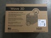 A Picture of product 528-404 Wave 3D Urinal Screens. Mango Scent. Orange. 10 Screens/Box, 6 Boxes/Case.