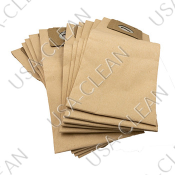 Paper Vacuum Bag for Karcher BackPack Vac BVL-5/1. 10 bags/package.