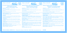 Secondary Label for COG Clean by Peroxy® 15 All-Purpose Cleaner.