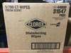 A Picture of product CLO-31547 Clorox Disinfecting Wipes, 7 x 8, Fresh Scent, 700/Bucket.