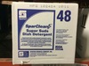 A Picture of product SPT-764804 SparClean® Super Suds 48 Dish Detergent. 1 gal. Blue. Clean scent. 4 bottles/case.