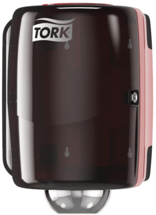 Dispenser Tork Centerfeed Centerpull Red and Smoke M2