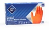 A Picture of product SSE-GNPRMD1MOR ProWorks® Medium Nitrile Powder-Free Glove Orange Mid Weight 100/BX-10BX/CS