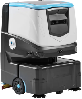 ICE 18" Autonomous Scrubber, Lithium Battery, Debris Tray, 25 Gal Solution/Recovery, On Board Charger