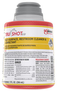 TruShot 2.0® Multi-Surface, 9oz Restroom Cleaner & Disinfectant 4/cs