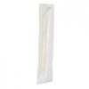 A Picture of product BWK-KNIFEMWPPIW Boardwalk® Mediumweight Wrapped Polypropylene Cutlery Knife. 5.86 in. White. 1000/carton.