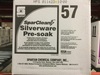 A Picture of product 619-506 SparClean™ Silverware Pre-Soak #57. Breaks down stubborn food residues from silverware, utensils, and dishes using a proprietary triple action enzymatic formula. 1 Gallon.