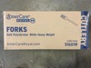 A Picture of product 191-161 Heavy Weight Polystyrene Forks. White. 1000 count.