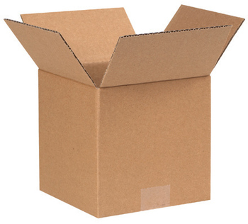 Corrugated Boxes, 7 x 7 x 7", 25/Bundle