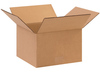 A Picture of product BOX-10106 Corrugated Boxes, 10 x 10 x 6", 25/Bundle