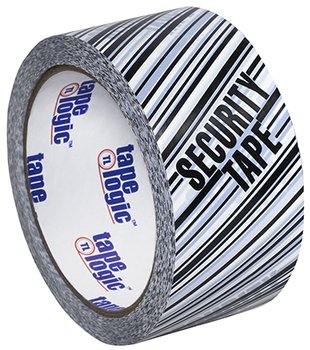 Tape Logic® Security Tape, 2" x 110 yds, Tamper Evident "Security Tape" Print, 36/Case