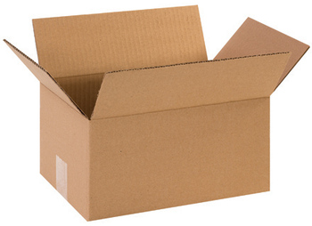 Corrugated Boxes, 12 x 8 x 6", 25/Bundle