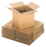 A Picture of product UNV-121212 Universal® Brown Corrugated Cubed Fixed-Depth Shipping Boxes Regular Slotted Container, X-Large, 12"x12"x12" Kraft, 25/Bundle