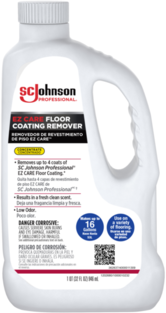 EZ CARE Floor Coating Remover 1QT  6/Case