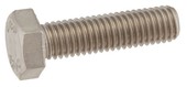 SCREW, HEX, M8 X 1.25 X 30, SS