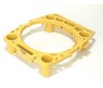 A Picture of product 968-094 BRUTE® Rim Caddy for 44 gal. Containers. 32.50 X 26.50 X 6.75 in. Yellow.