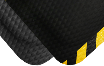 Hog Heaven® Mat 4'x24' Smooth Back 5/8" with black border