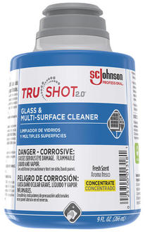 TruShot 2.0® Glass & Multi-Surface Cleaner 4/9oz per Case