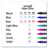 A Picture of product UBC-60106 uniball® VISION Stick Roller Ball Pen Rollerball Extra-Fine 0.5 mm, Black Ink, Gray/Black/Clear Barrel, Dozen