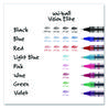 A Picture of product UBC-60126 uniball® VISION Stick Roller Ball Pen Rollerball Fine 0.7 mm, Black Ink, Silver/Black/Clear Barrel, Dozen