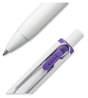 A Picture of product UBC-70309 uniball® uniONE Gel Pen Retractable, Medium 0.7 mm, Assorted Inspirational Ink and Barrel Colors, 8/Pack