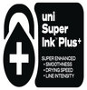 A Picture of product UBC-70652 uniball® 207 Plus+ Retractable Gel Pen Medium 0.7 mm, Black Ink, White Barrel, 4/Pack