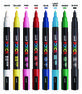 A Picture of product UBC-PC5M8C POSCA™ Water-Based Paint Markers Medium Bullet Tip, Assorted Colors, 8/Pack