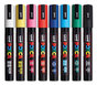 A Picture of product UBC-PC5M8C POSCA™ Water-Based Paint Markers Medium Bullet Tip, Assorted Colors, 8/Pack