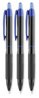 A Picture of product UBC-1927593 uniball® 307 Gel Pen Retractable, Medium 0.7 mm, Blue Ink, Barrel, 3/Pack
