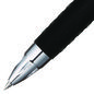 A Picture of product UBC-61270 uniball® Signo 207 Retractable Gel Pen Fine 0.5 mm, Black Ink, Smoke/Black Barrel, 4/Pack