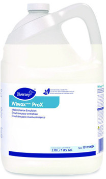 Diversey™ Wiwax™ ProX Maintenance Emulsion. 1 gal. 4 bottles/case.