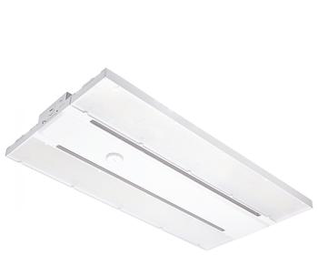 Satco Products CCT/Wattage Selectable Linear High-Bay LED With Interchangeable Lens.  White Finish.