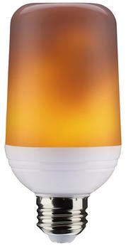 Satco Products Medium Base LED Flame Bulb. 2.5W/ T19/120 Volt. 24/case.