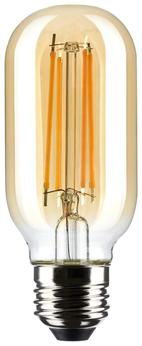 Satco Tubular LED Medium Base Bulbs. 5.5 Watt/E26/T14 /120 Volt/500 Lumens/2000K. Clear. 24/case.