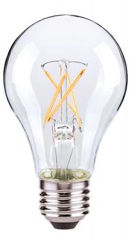 Satco Products Medium Base Clear Vintage Filament LED Bulbs. A19. 8W/2700K120V. 12 carded bulbs/case.