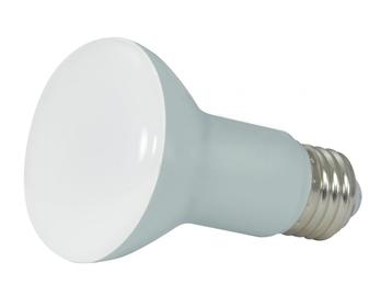 Satco Products Medium Base Dimmable BR20 Reflector LED Bulb. 6.5W/R20/4000K/120V. Cool White. 24/case.