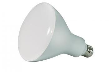 Satco Products Medium Base Dimmable BR40 Reflector LED Bulb. 11.5W/5000K/120V. Natural Light. 12/case.