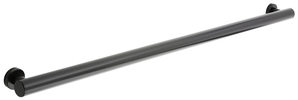 Straight Grab Bar, 1-1/2" Diameter, Fino Collection, 18" Matte Black Finish