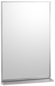Series Channel-Framed Mirror/Shelf Combination. 18" x 30"