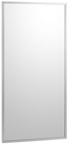 Channel-Frame Stainless Steel Mirror.  18" x 24".