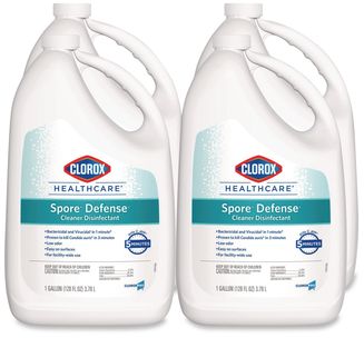 Clorox® Healthcare® Spore Defense, Open System, 1 gal Bottle, 4/Carton