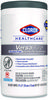 A Picture of product CLO-31758 Clorox Healthcare® VersaSure Cleaner™ Disinfectant Wipes 1-Ply, 6 x 5, Fragranced, White, 150/Canister, Canisters/Carton