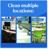 A Picture of product CLO-60278 Clorox® Pro™ EcoClean™ All-Purpose Cleaner Refill, Unscented, 128 oz Bottle, 4/Carton
