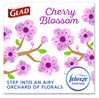 A Picture of product CLO-79274 Glad® OdorShield® Small Drawstring Trash Bags. 0.5 mil. 18 X 17 in. 4 gal. Pink. Cherry Blossom scent. 34/box.